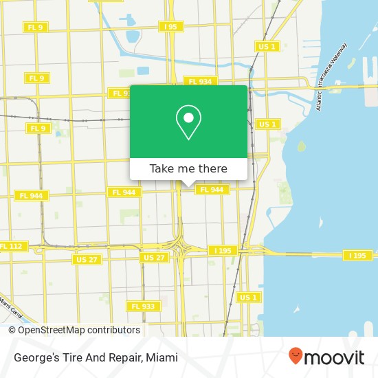 George's Tire And Repair map
