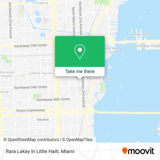 Rara Lakay in Little Haiti map