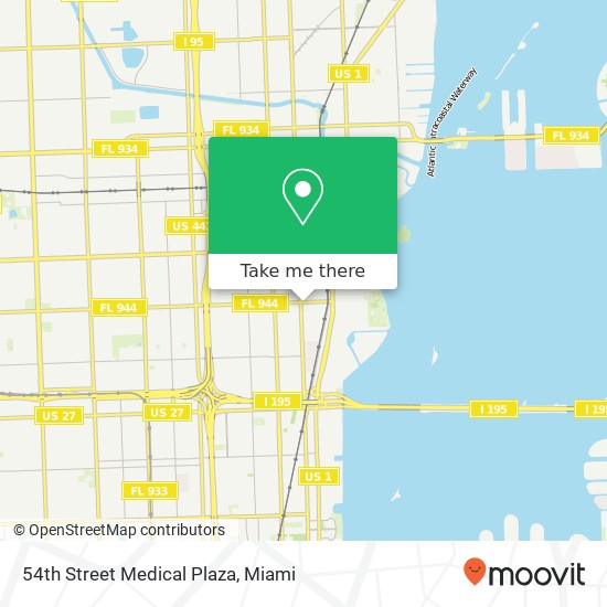 54th Street Medical Plaza map