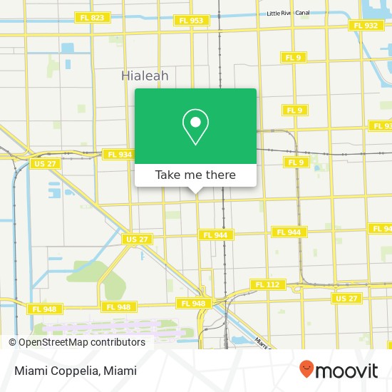 Mapa de Miami Coppelia