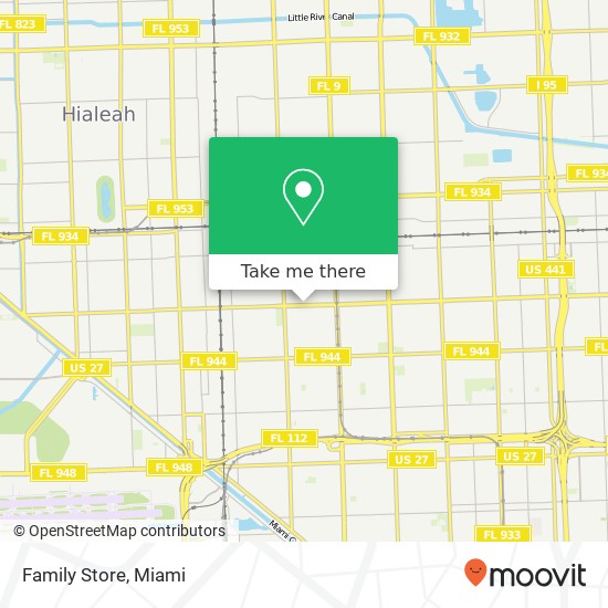Mapa de Family Store