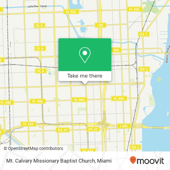 Mt. Calvary Missionary Baptist Church map