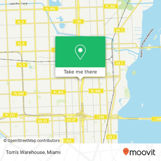 Mapa de Tom's Warehouse