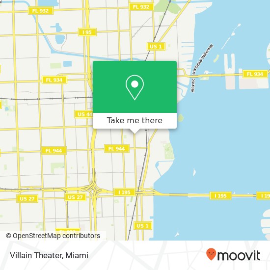 Villain Theater map