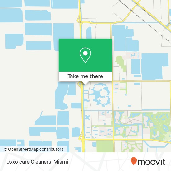 Oxxo care Cleaners map