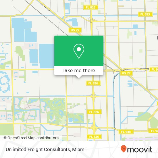 Unlimited Freight Consultants map