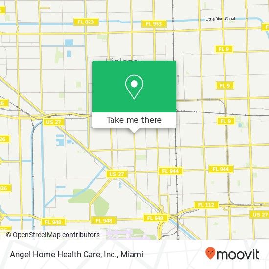 Angel Home Health Care, Inc. map