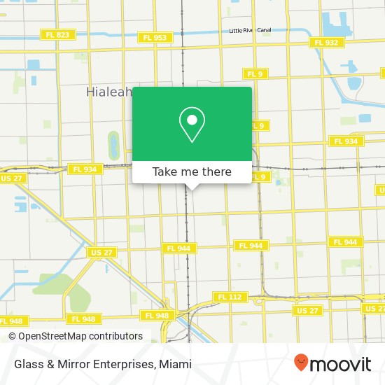 Glass & Mirror Enterprises map