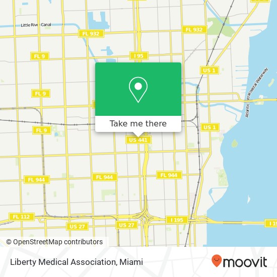 Liberty Medical Association map