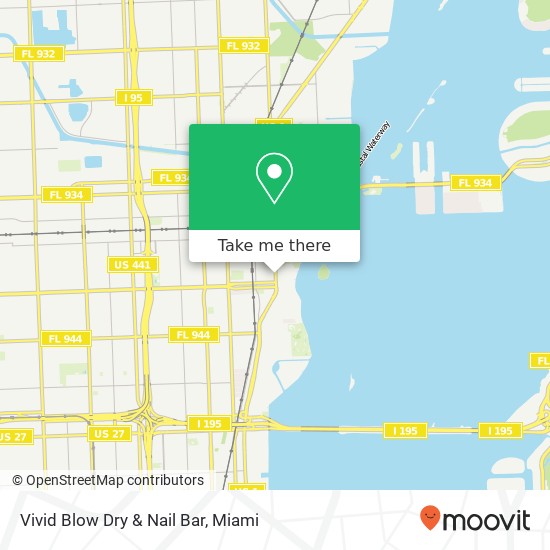 Mapa de Vivid Blow Dry & Nail Bar