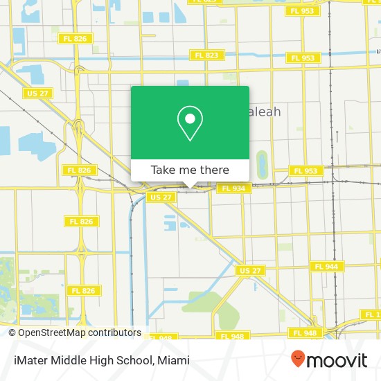 iMater Middle High School map