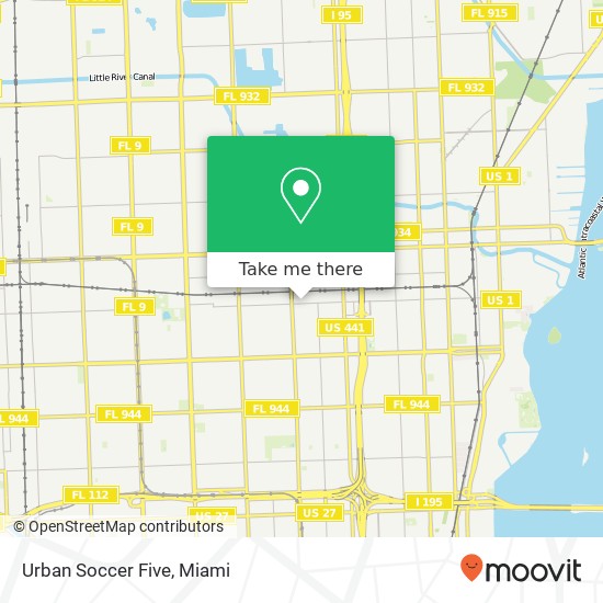 Urban Soccer Five map