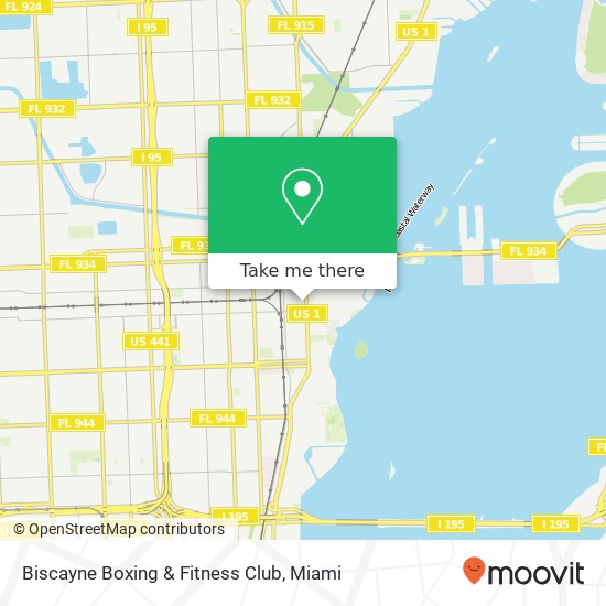 Biscayne Boxing & Fitness Club map
