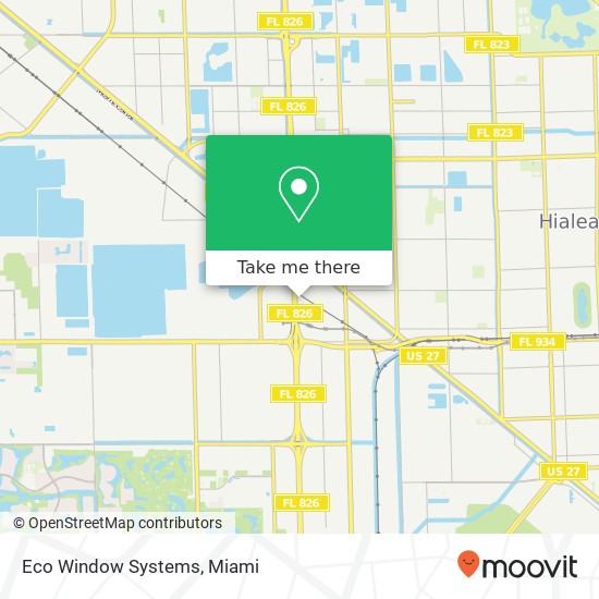 Mapa de Eco Window Systems