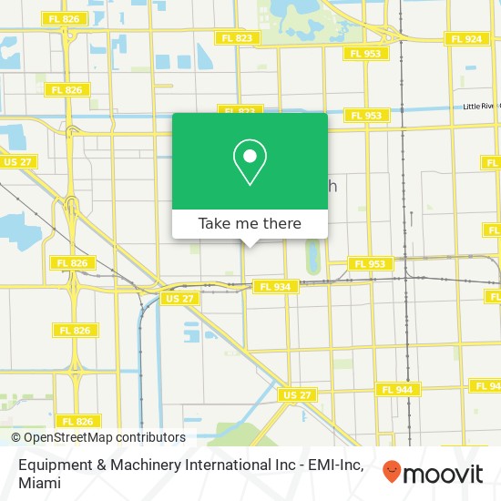 Equipment & Machinery International Inc -  EMI-Inc map