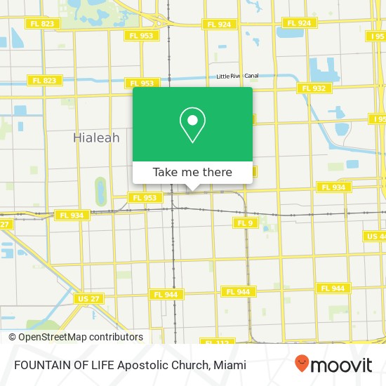 FOUNTAIN OF LIFE Apostolic Church map