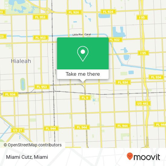 Mapa de Miami Cutz