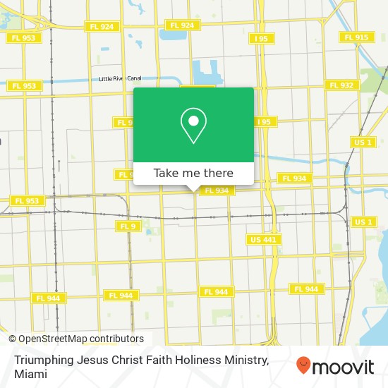 Triumphing Jesus Christ Faith Holiness Ministry map