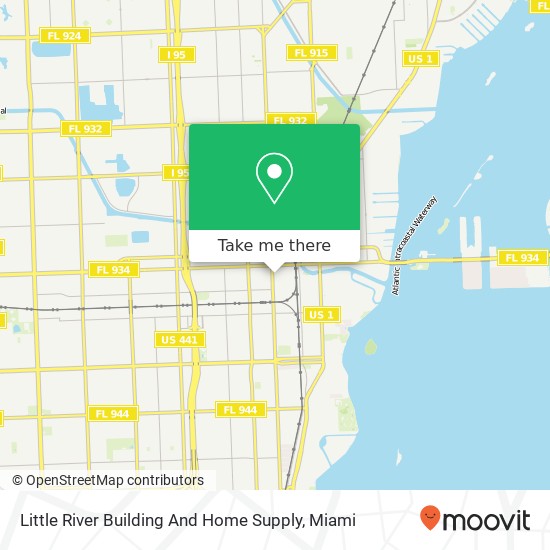 Mapa de Little River Building And Home Supply