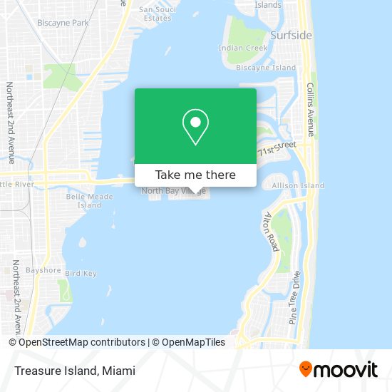 How to get to Treasure Island in Miami Beach by Bus