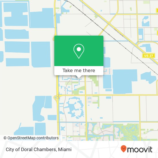 City of Doral Chambers map