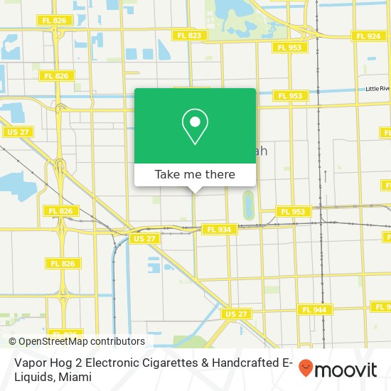 Vapor Hog 2 Electronic Cigarettes & Handcrafted E-Liquids map