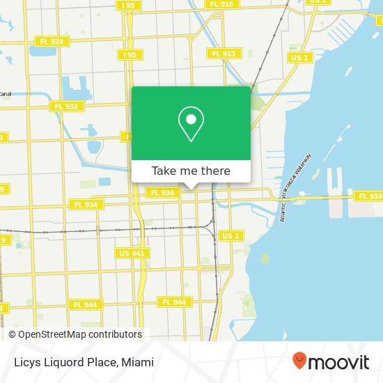 Mapa de Licys Liquord Place