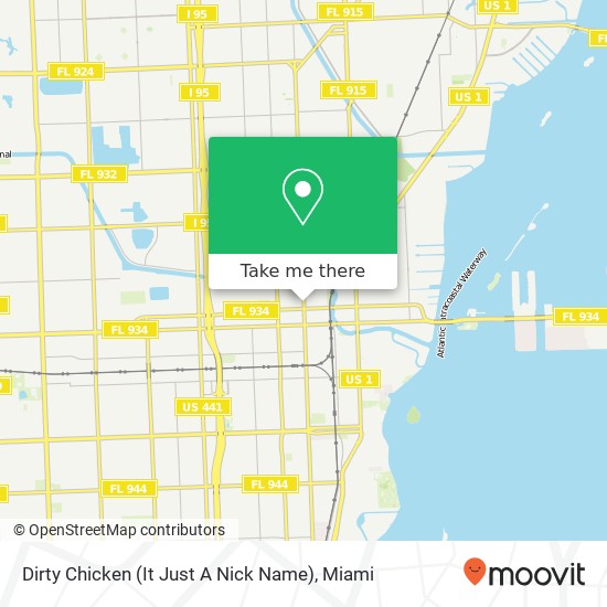 Dirty Chicken (It Just A Nick Name) map