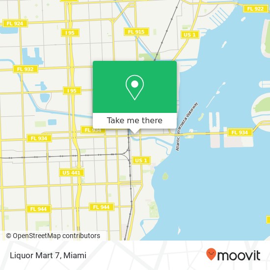 Mapa de Liquor Mart 7