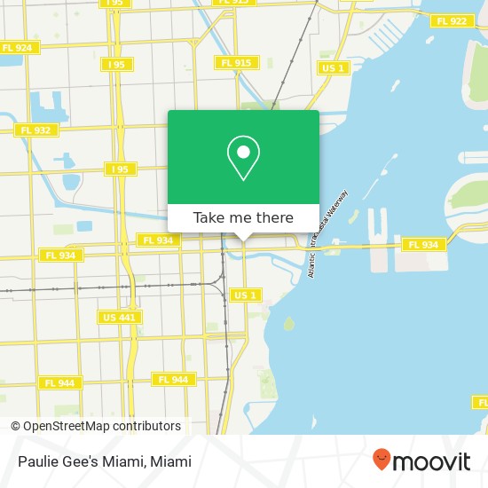 Paulie Gee's Miami map