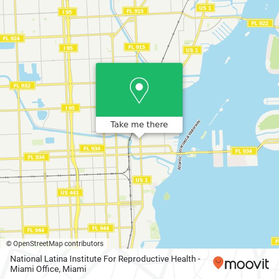 National Latina Institute For Reproductive Health - Miami Office map