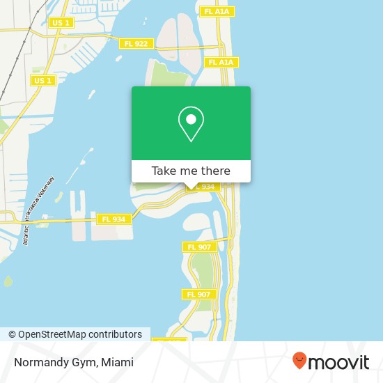 Normandy Gym map