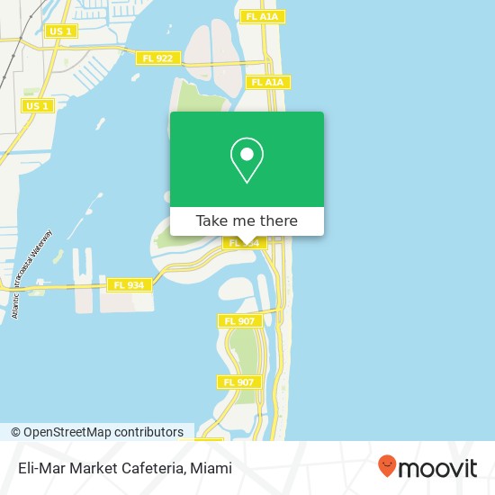Eli-Mar Market Cafeteria map
