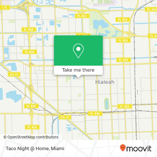 Mapa de Taco Night @ Home