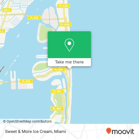 Sweet & More Ice Cream map