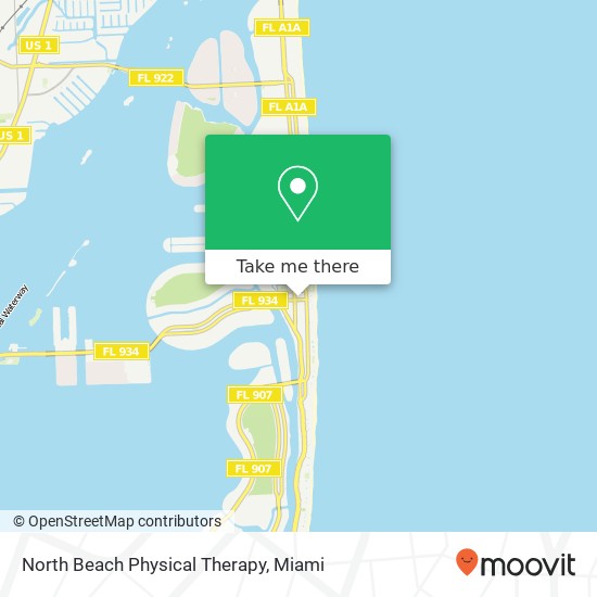 Mapa de North Beach Physical Therapy