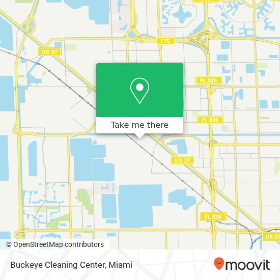 Mapa de Buckeye Cleaning Center