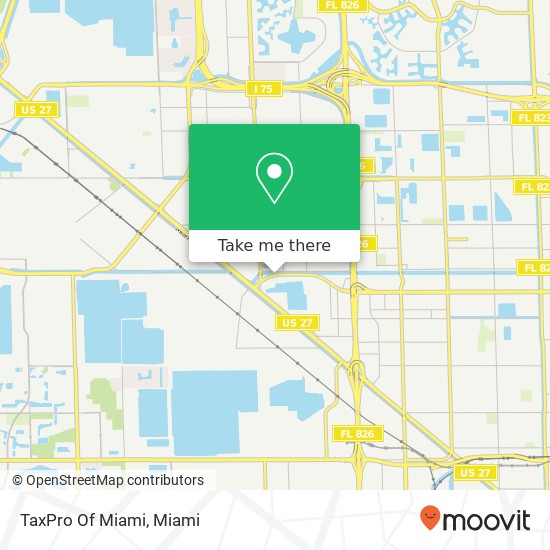 TaxPro Of Miami map