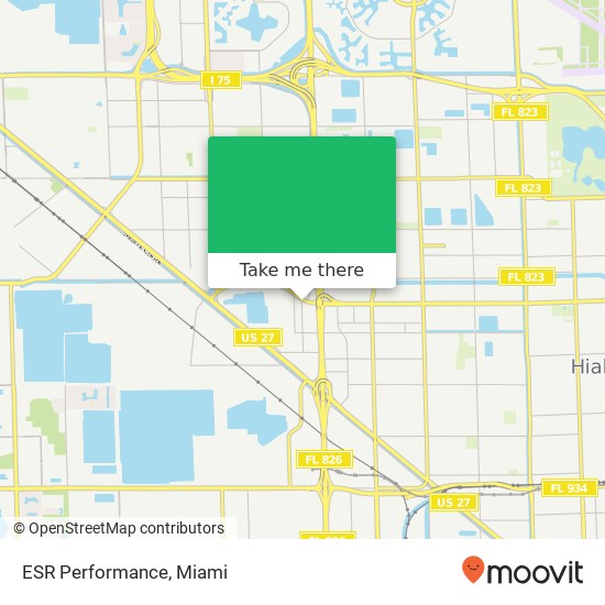 ESR Performance map