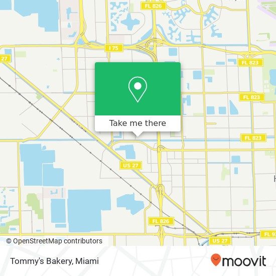 Tommy's Bakery map