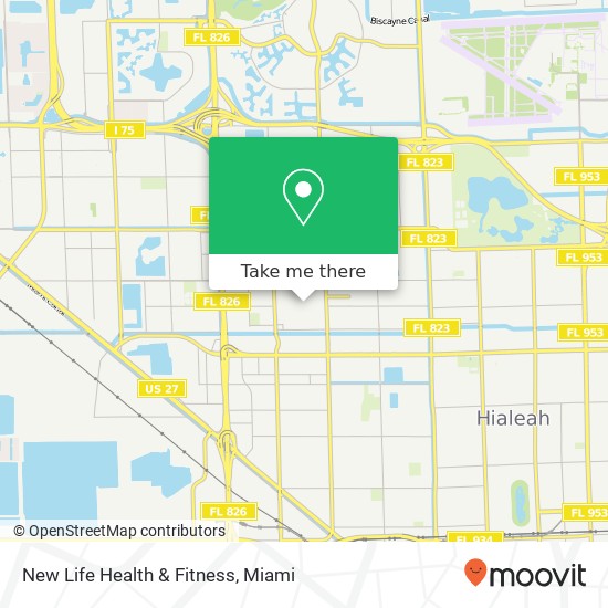 New Life Health & Fitness map