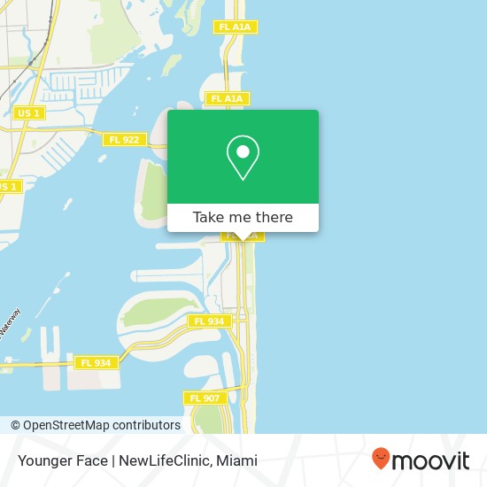 Younger Face | NewLifeClinic map