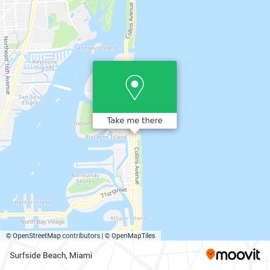 Surfside Beach map