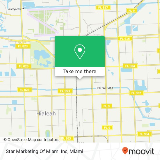 Star Marketing Of Miami Inc map