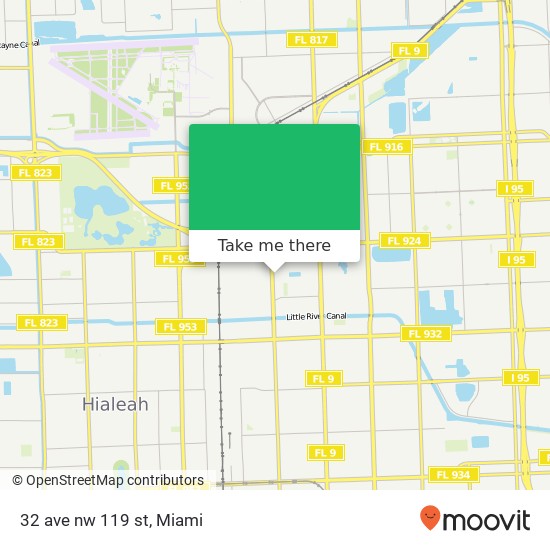 32 ave nw 119 st map