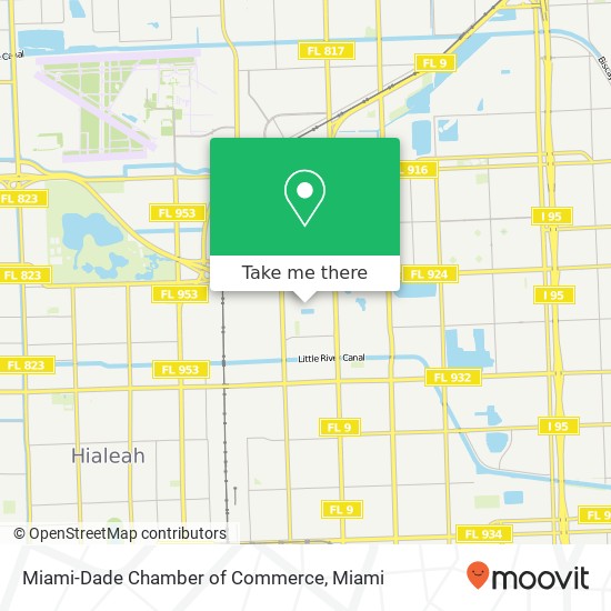 Miami-Dade Chamber of Commerce map