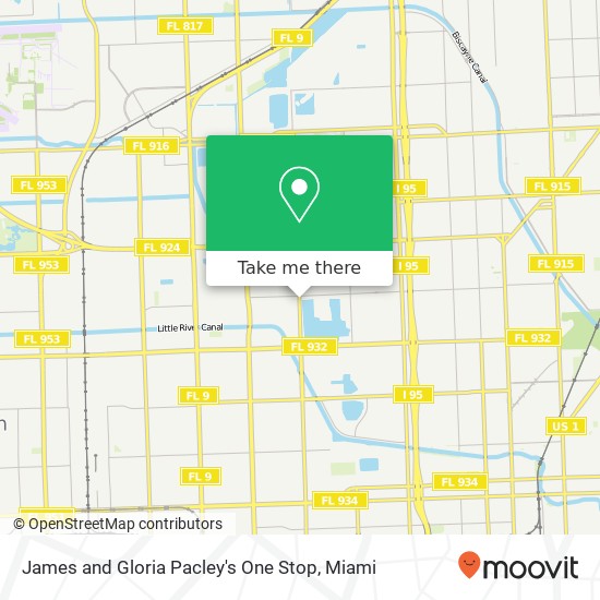 Mapa de James and Gloria Pacley's One Stop