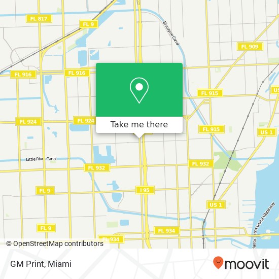 Mapa de GM Print