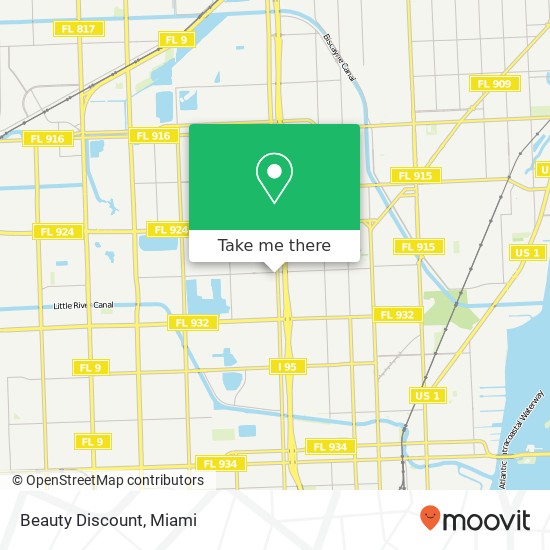 Mapa de Beauty Discount