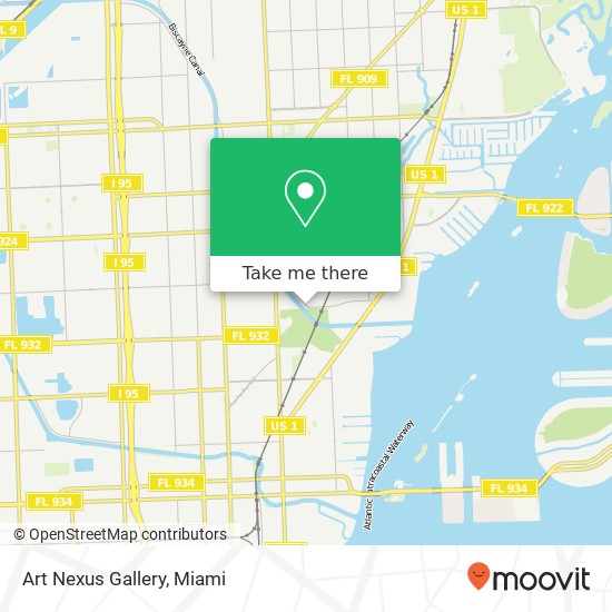 Mapa de Art Nexus Gallery